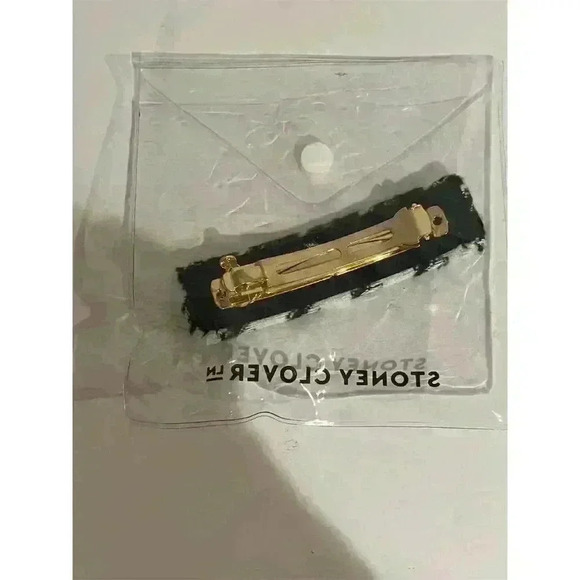 Stoney Clover Lane Houndstooth Multicolor Hair Clip Unisex Casual - Picture 2 of 2